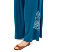 Pantalon Ample Jersey Lotus Émeraude Solyara XXL - ( 44-46 )