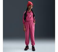 Pantalon ample Nike Club Fleece pour ado Sweet Beet/Sweet Beet/Blanc XS
