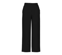 Pieces Pantalon à jambes larges pour femme Kamil Taille haute Noir L/32