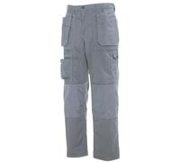 Pantalon artisan avec poches flottantes Gris-Clair T42 Jambes Courtes 153218609400