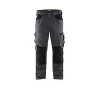 Pantalon artisan BLAKLADER Sans poches flottantes T.46 - GRIS MOYEN/NOIR - 155618609699-46