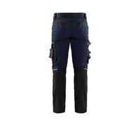 Pantalon Artisan Blaklader Stretch - 17991860-40-Bleu Foncé / Noir