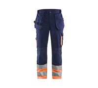 Pantalon Artisan haute-visibilité Blåkläder 1529 Marine/Orange fluo Blaklader - 152918608953C