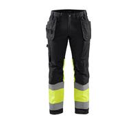 Pantalon artisan haute-visibilité stretch à poches flottantes et genoux préformés 15581811 - Couleur et taille au choix