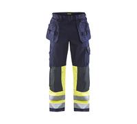 Pantalon artisan multinormes Blåkläder 1479 Marine/Jaune fluo Blaklader - 147915148933C 54