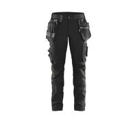 Pantalon artisan +stretch femme Blåkläder 7115 Noir Blaklader - 711513439900C 36