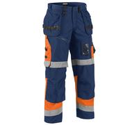 Pantalon artisan X1500 haute-visibilité avec poches flottantes 15081860 - Couleur et taille au choix