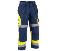 Pantalon artisan X1500 haute-visibilité avec poches flottantes 15081860 - Couleur et taille au choix
