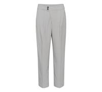 Pantalon avec bouton femme KAFFE Merle 7/8 Gris 36