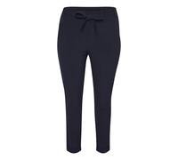 Pantalon avec ceinture femme KAFFE Curve Jia Bleu 44