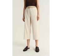 Pantalon avec ceinture tressÃ©e femme Greenpoint Beige 36
