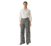 Pantalon avec imprimÃ© en jacquard femme Garcia Bleu M