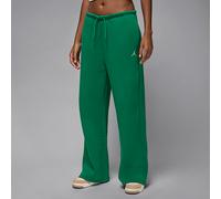 Pantalon avec ourlet ouvert Jordan Brooklyn Fleece pour femme Malachite/Blanc L (FR 46-48)