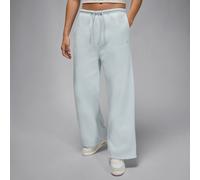 Pantalon avec ourlet ouvert Jordan Brooklyn Fleece pour femme Pure Platinum/Blanc XS (FR 34-36)