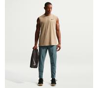 Pantalon avec ouvertures à zip Nike Dri-FIT Unlimited pour homme Mineral Slate/Noir/Mineral Slate XXL