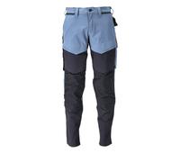 Pantalon avec poches genouillères MASCOT Ultimate - Bleu gris/marine - Taille 42 - Entrejambe 82 - 22379-311-85010-82C48