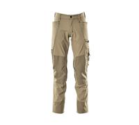 Pantalon avec poches genouillères Ultimate stretch - 17179-311-Sable-76-43