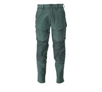 Pantalon avec poches genouillères MASCOT Ultimate - Vert foret - Taille 45 - Entrejambe 82 - 22379-311-34-82C51