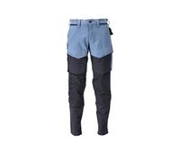 Pantalon avec poches genouillères MASCOT Ultimate - Bleu gris/marine - Taille 38 - Entrejambe 82 - 22379-311-85010-82C44