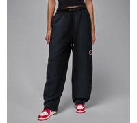 Pantalon baggy Jordan Flight Fleece pour femme Noir M (FR 42-44)