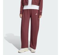 PANTALON BARREL STUDIO 3 BANDES EN MOLLETON Aurora Ruby M