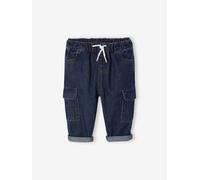 VERTBAUDET Pantalon Battle bébé en Denim Denim Brut 36M(97CM)