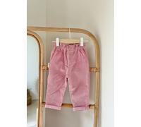 Pantalon Bébé En Velours Côtelé Céleste Rose 36M(97CM)