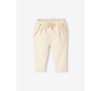 Pantalon bébé fille molleton écru 24M(86CM)