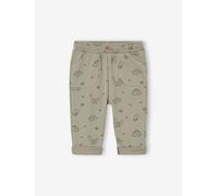 VERTBAUDET Pantalon bébé Molleton imprimé Vert Sauge 36M(97CM)