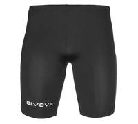 GIVOVA Unisex - Adulte Bermuda Skin Short Corsa, Noir, XXL EU