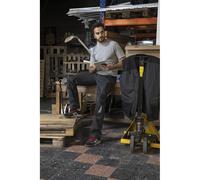 LMA Lebeurre – Pantalon de travail Vulcain stretch – poches genouillères – gris sombre/noir T 38