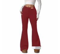 Pantalon Blanc Grande Taille Femme Large Vert Coton sans Fuseau Randonnée Resille Asymétrique Bouffant Mi Decontracte Meilleurs Anti Tai Nombril Boutons Belles Leggin Sable