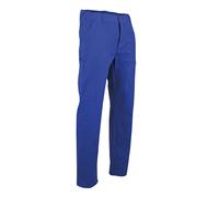 LMA Lebeurre - Pantalon élastique Braguette Boutons - Levier - Bleu Bugatti