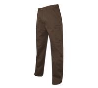 Pantalon brag. zippée multipoches DAIM MARRON - LMA LEBEURRE - 1493 38