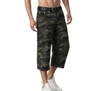 Pantalon Camouflage Homme Droit- Pantacourt Sport Palazzo Chic Tendance Classiques Slim De Tous Les Jours Comfortable Décontracté Cycliste Style Urbain RandonnéE Running Jean Baggy Short