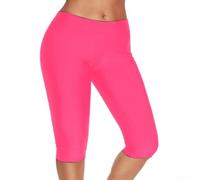 Pantalon capri en polyester pour femme léger respirant (magenta M)