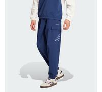 Pantalon cargo à revers Night Indigo M