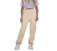 Pantalon Cargo Ado Fille Ample 7-12 Ans Pantalon Cargo Baggy Enfant Fille Large Taille Elastique Chic Confortable Pas Cher Sport Casual Vacances Jogging Streetwear (Khaki, 7-8 Ans)