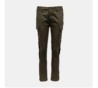 Pantalon cargo ajusté avec sequins dorés Femme PLEASE M