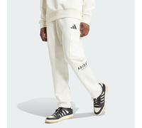 Pantalon cargo ample graphique molleton ALL SZN Off White / Black L
