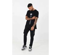 Pantalon cargo avec poches latérales Sixth June Noir M