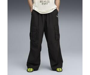 Pantalon cargo baggy FUTURE.PUMA.ARCHIVE Unisexe, Vêtements, Noir, L L