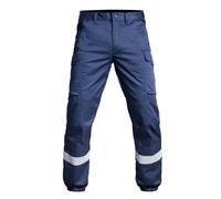 Pantalon cargo bas élastiqué A10 Equipment Sécu-One Hv-Tape Bleu 34