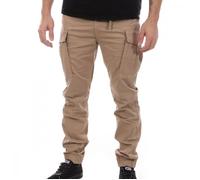 Pantalon Cargo Beige Homme Schott Relax 30