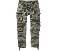 Brandit Pure Slim Pants Vert M Homme