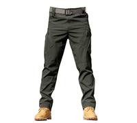 Pantalon cargo camouflage pour homme décontracté tactique pantalon softshell léger de travail imperméable pour le camping et la randonnée avec plusieurs poches, XL