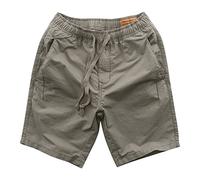 Pantalon cargo de sport pour homme - Jambe droite - Short ample - Pantalon de plage - Pantalon d'entraînement - Pantalon de jogging pour homme, gris, S
