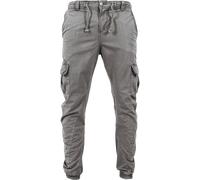 Pantalon Cargo de Urban Classics - Treillis élastiqué - S à 5XL - pour Homme - gris S