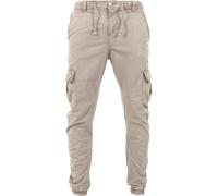 Pantalon Cargo de Urban Classics - Treillis élastiqué - S à 5XL - pour Homme - sable L