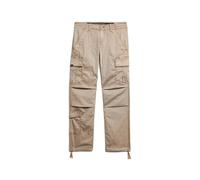 Superdry Low Rise Straight Cargo Cargo Pants Beige 29 Femme
